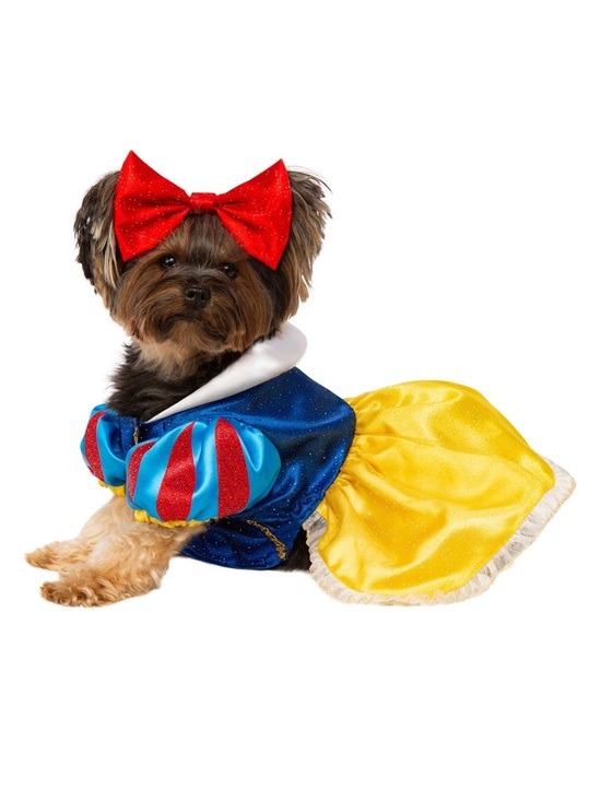 Rubie's Other - Rubie's Snow Princess Pet Costume in Blue, Yellow & Red Size XL